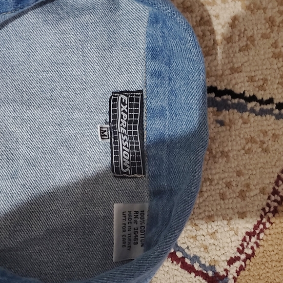 Expressions Button Up Jean Jacket - Picture 2 of 15
